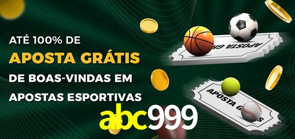 abc999 Ate 100% de Aposta Gratis